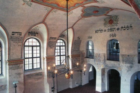 Třebíč - interiér v zadní synagoze